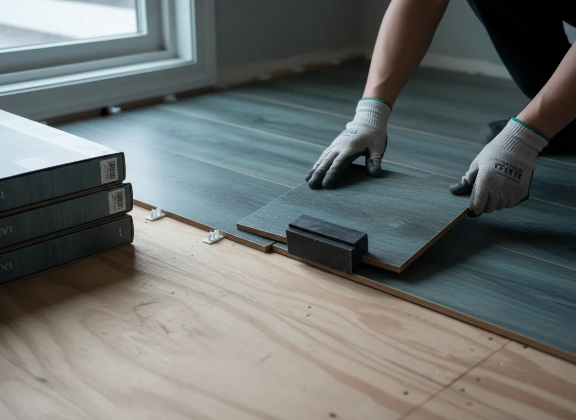 Luxury Vinyl Plank Installation company in Mcville, ND